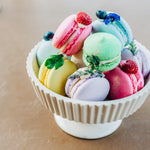 Load image into Gallery viewer, Variety of macaron flavours from our seasonal macaron tasting box
