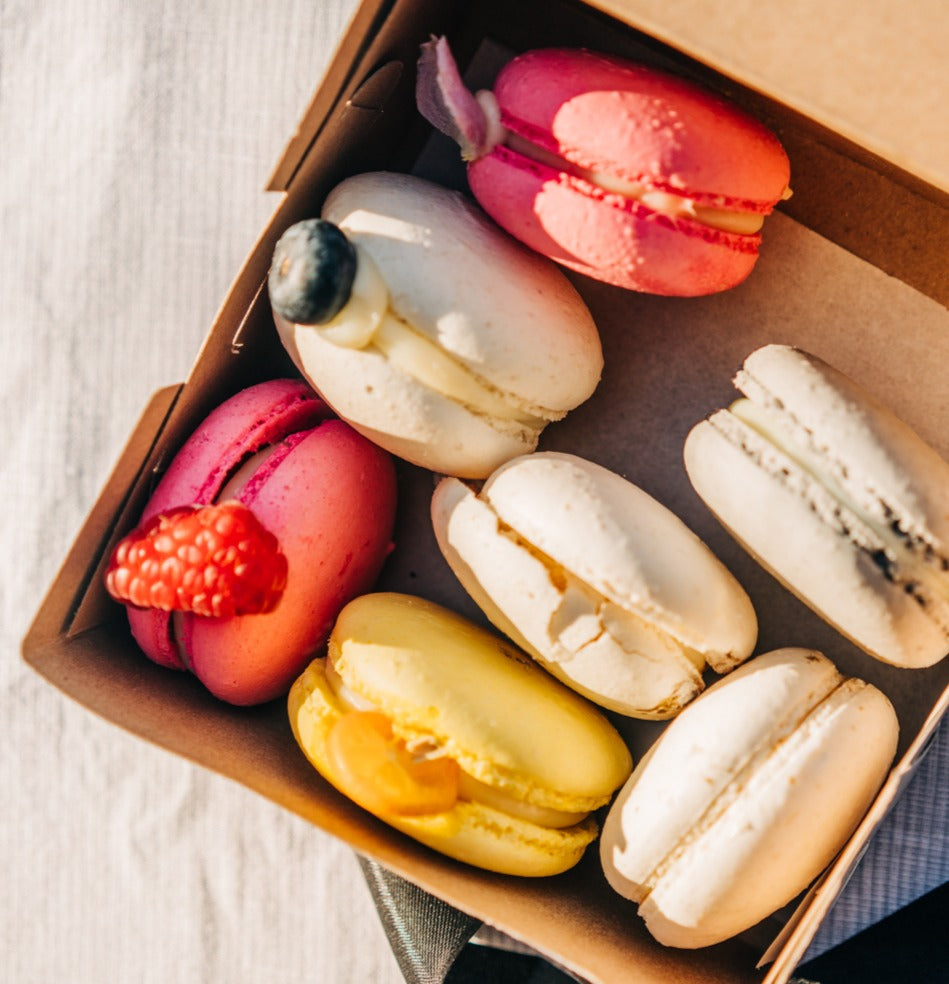 Macaron tasting boxes