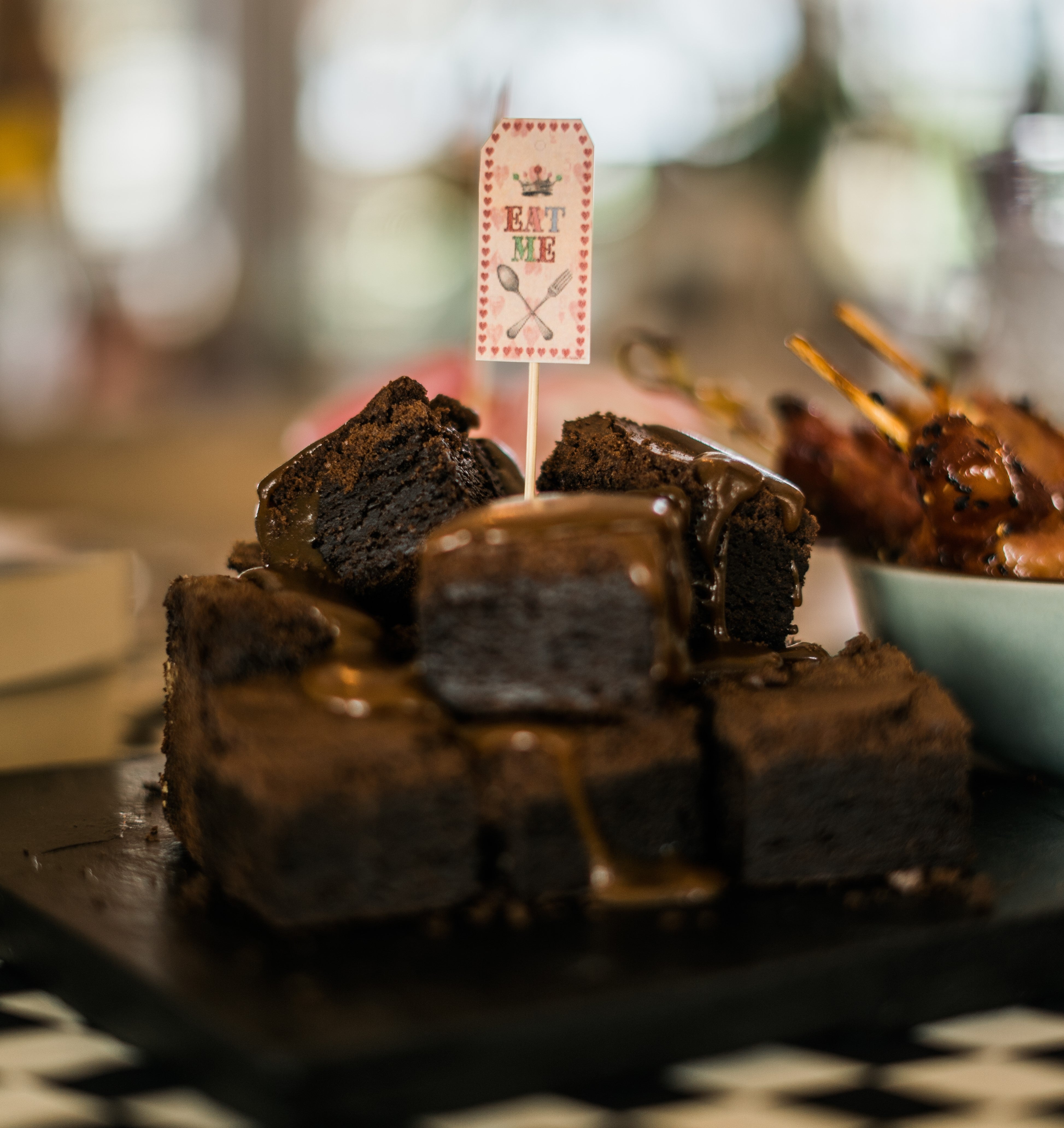 Chocolate butter caramel brownies