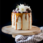 Load image into Gallery viewer, Birthday cake with caramel drip
