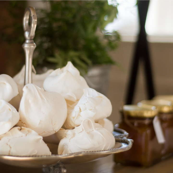 Large assorted meringues