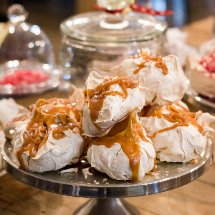 Large assorted meringues